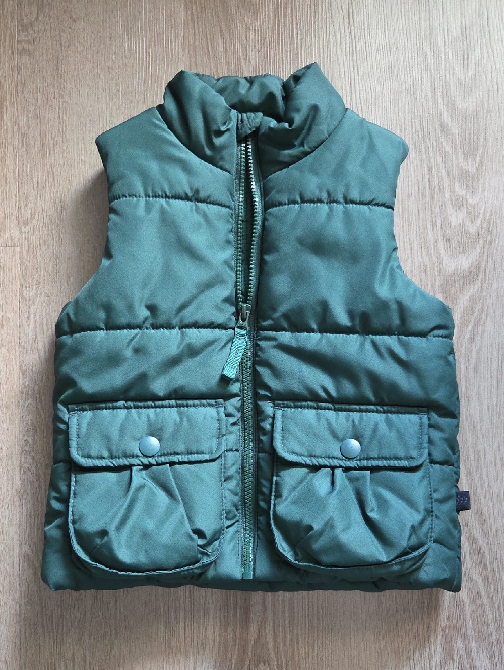 all in motion Dark Green Quilted Puffer Vest